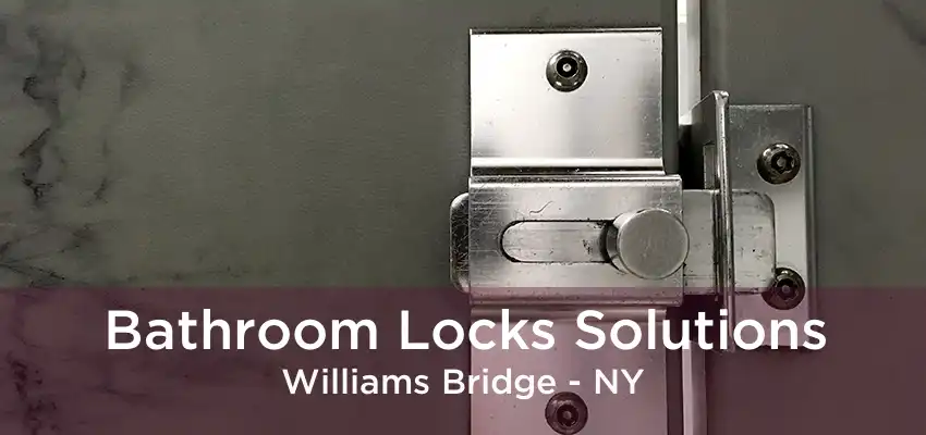 Bathroom Locks Solutions Williams Bridge - NY