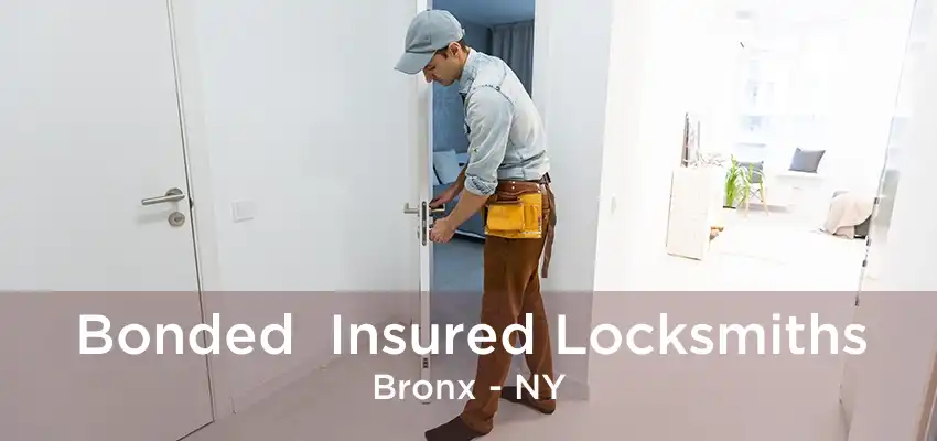 Bonded  Insured Locksmiths Bronx - NY