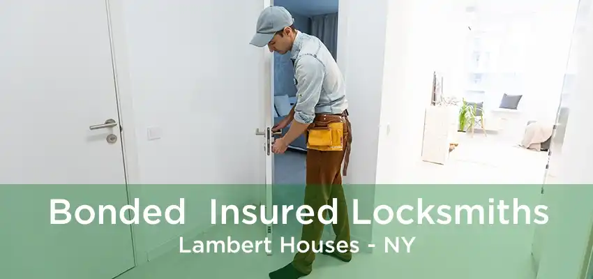 Bonded  Insured Locksmiths Lambert Houses - NY