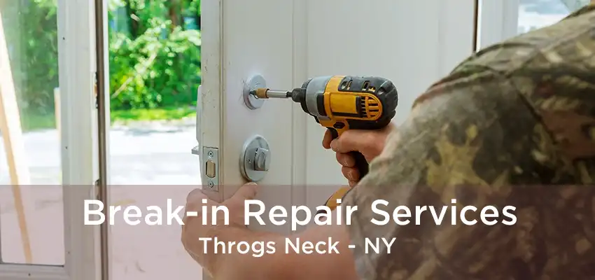 Break-in Repair Services Throgs Neck - NY