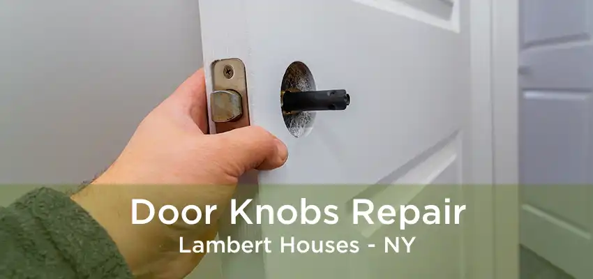 Door Knobs Repair Lambert Houses - NY