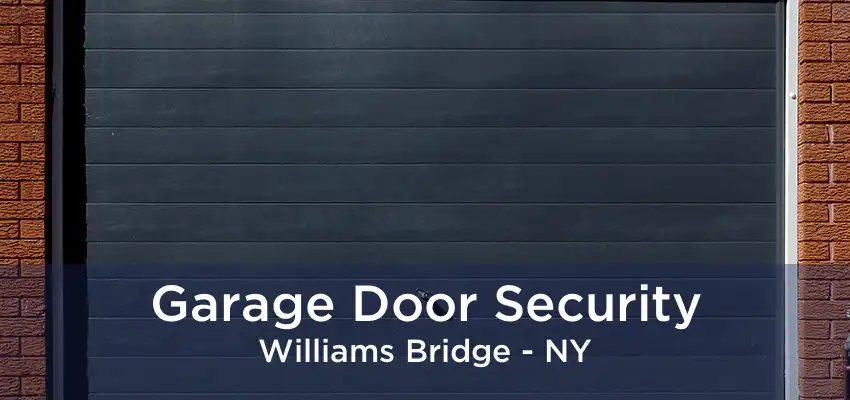 Garage Door Security Williams Bridge - NY