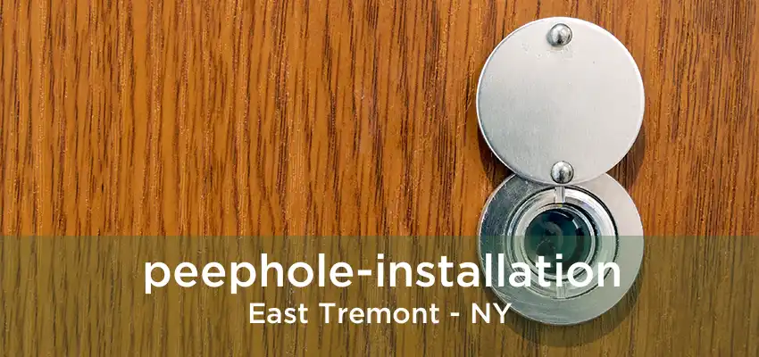 peephole-installation East Tremont - NY