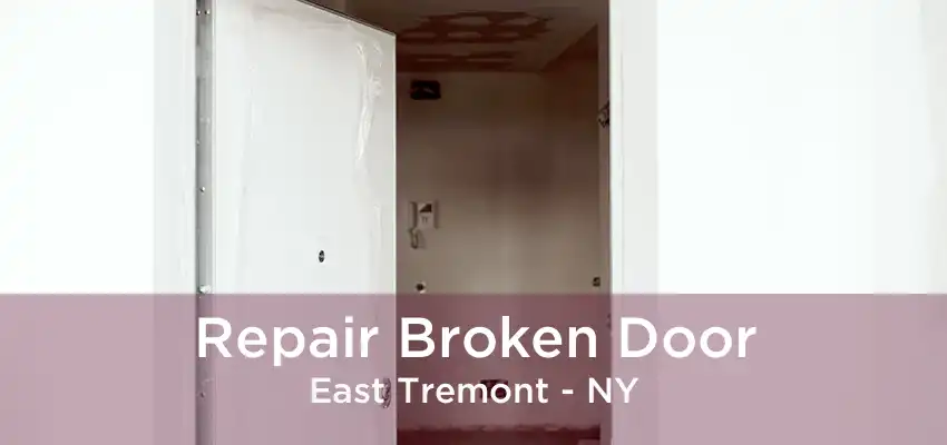 Repair Broken Door East Tremont - NY