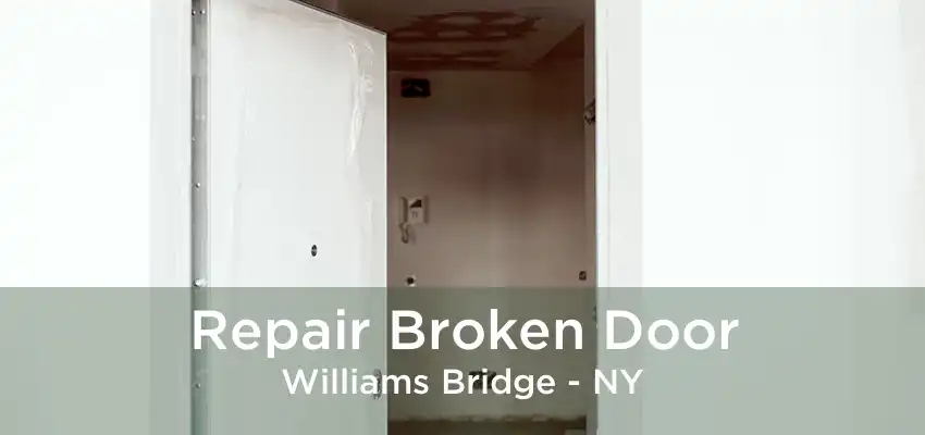 Repair Broken Door Williams Bridge - NY